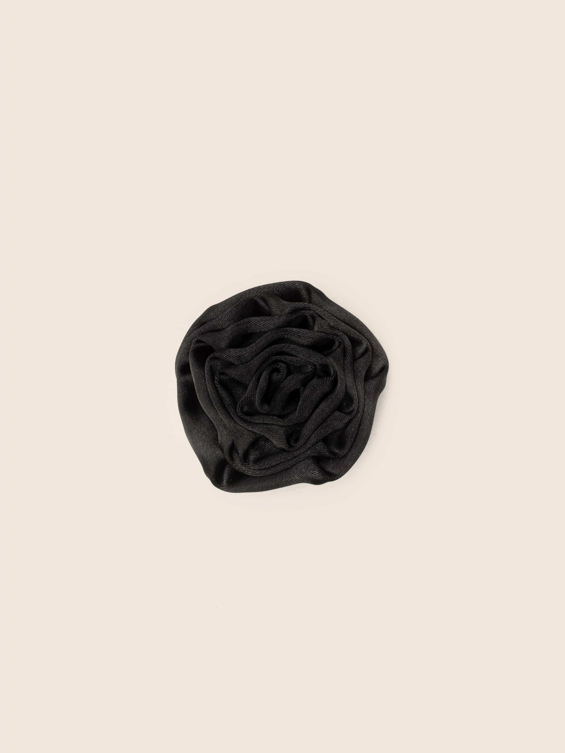 Flower Clip Black