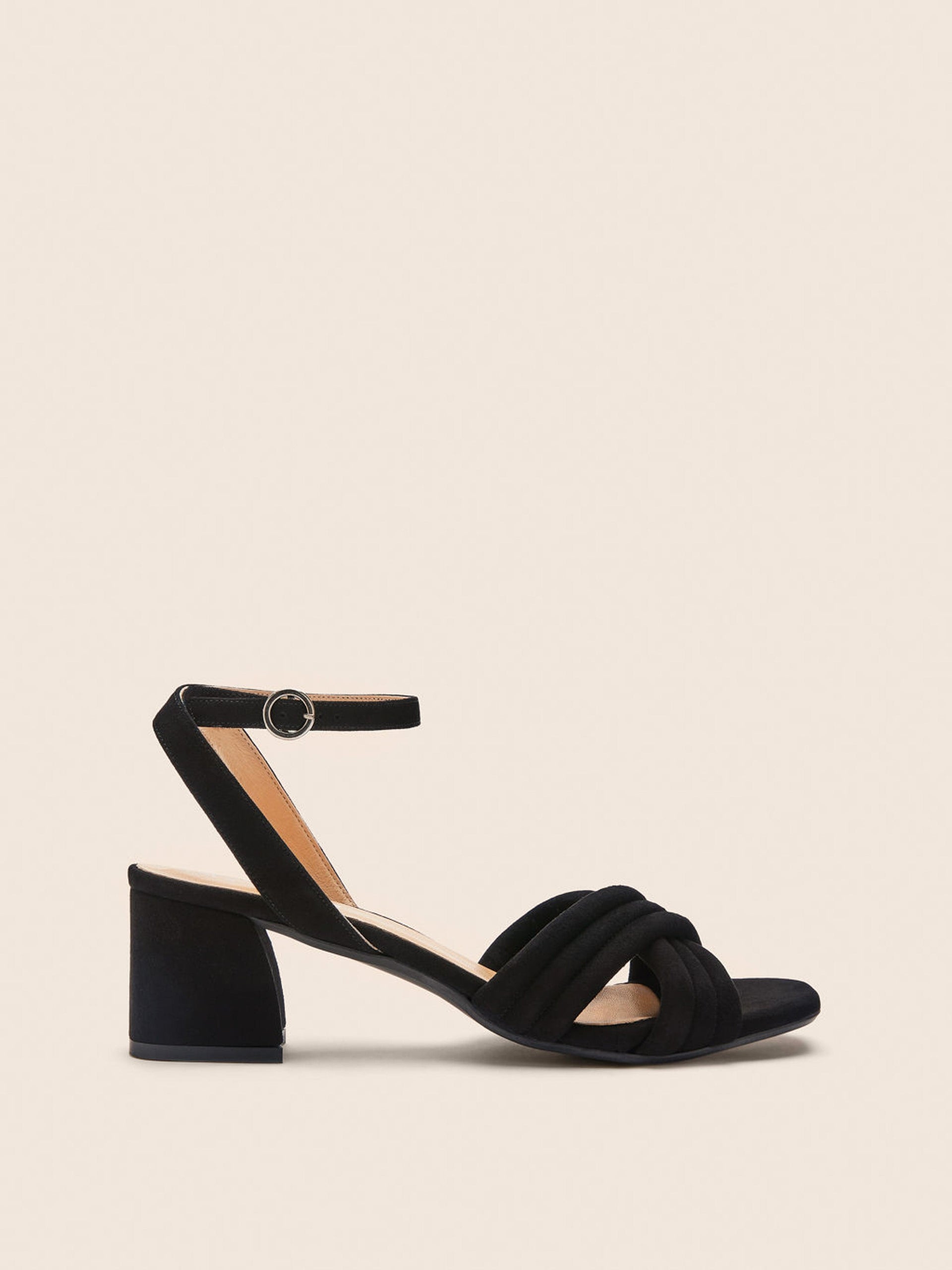 Adria Black Heel