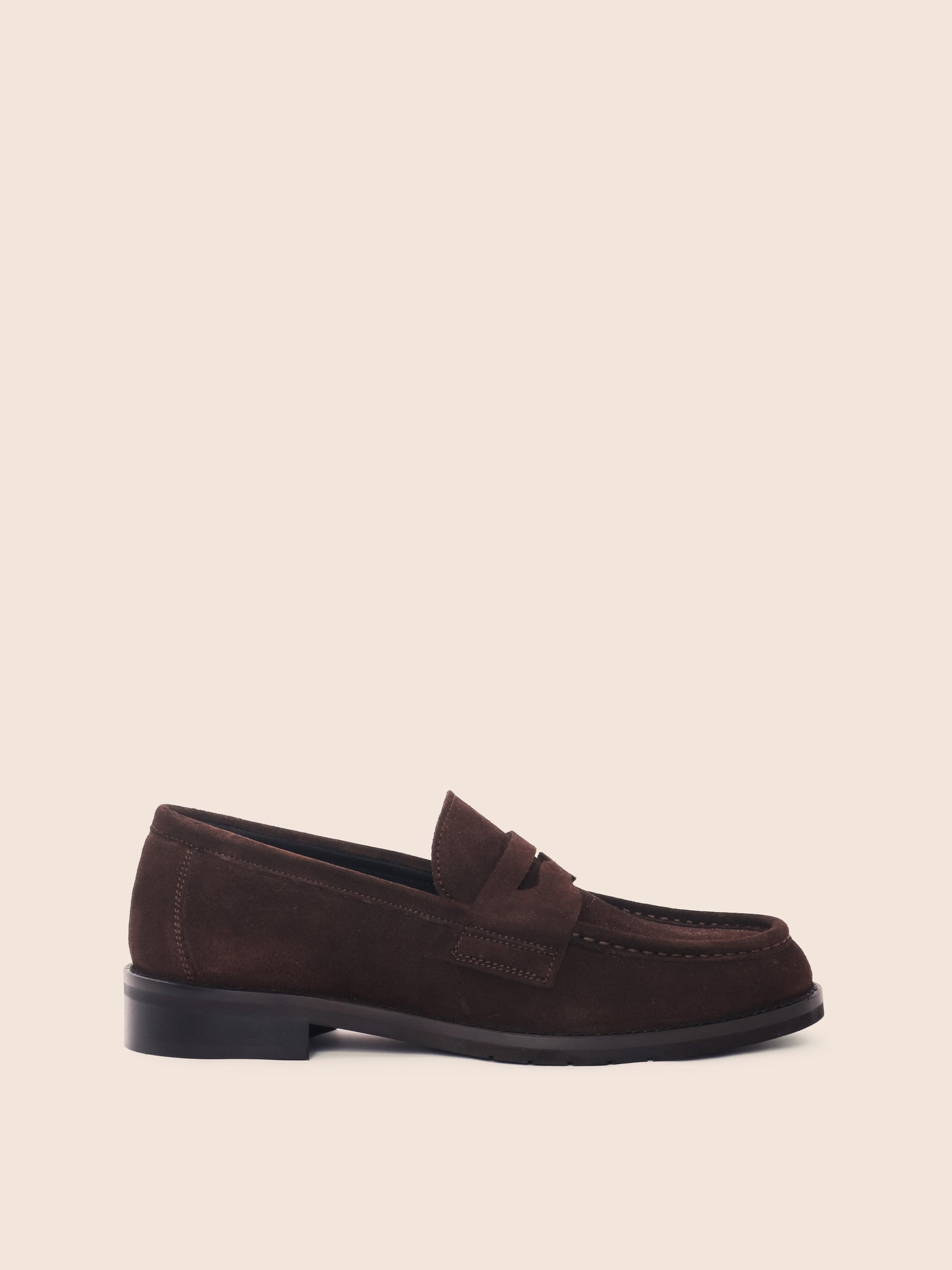 Bergamo Brown Suede Loafer