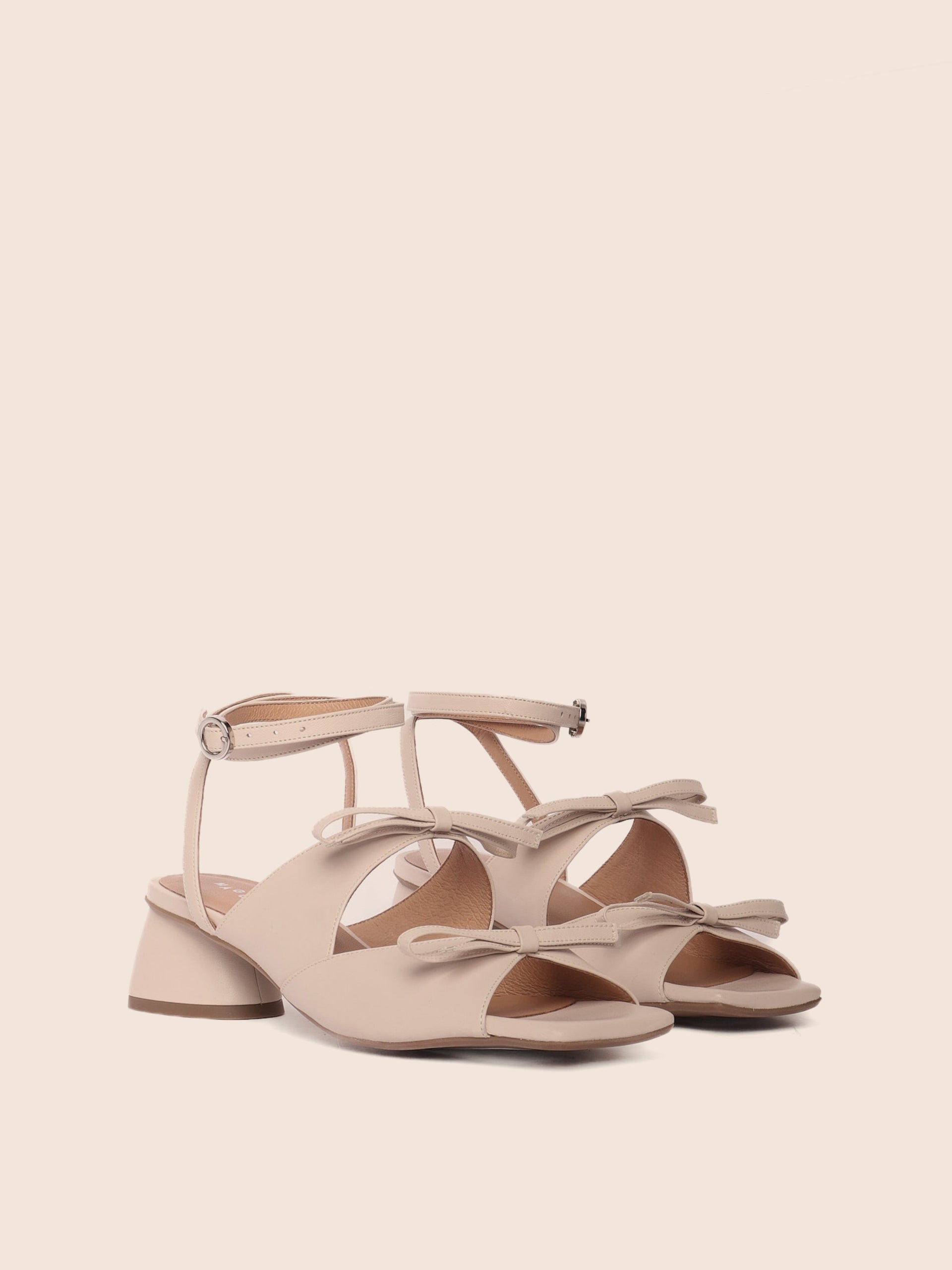 Mira Cream Heel