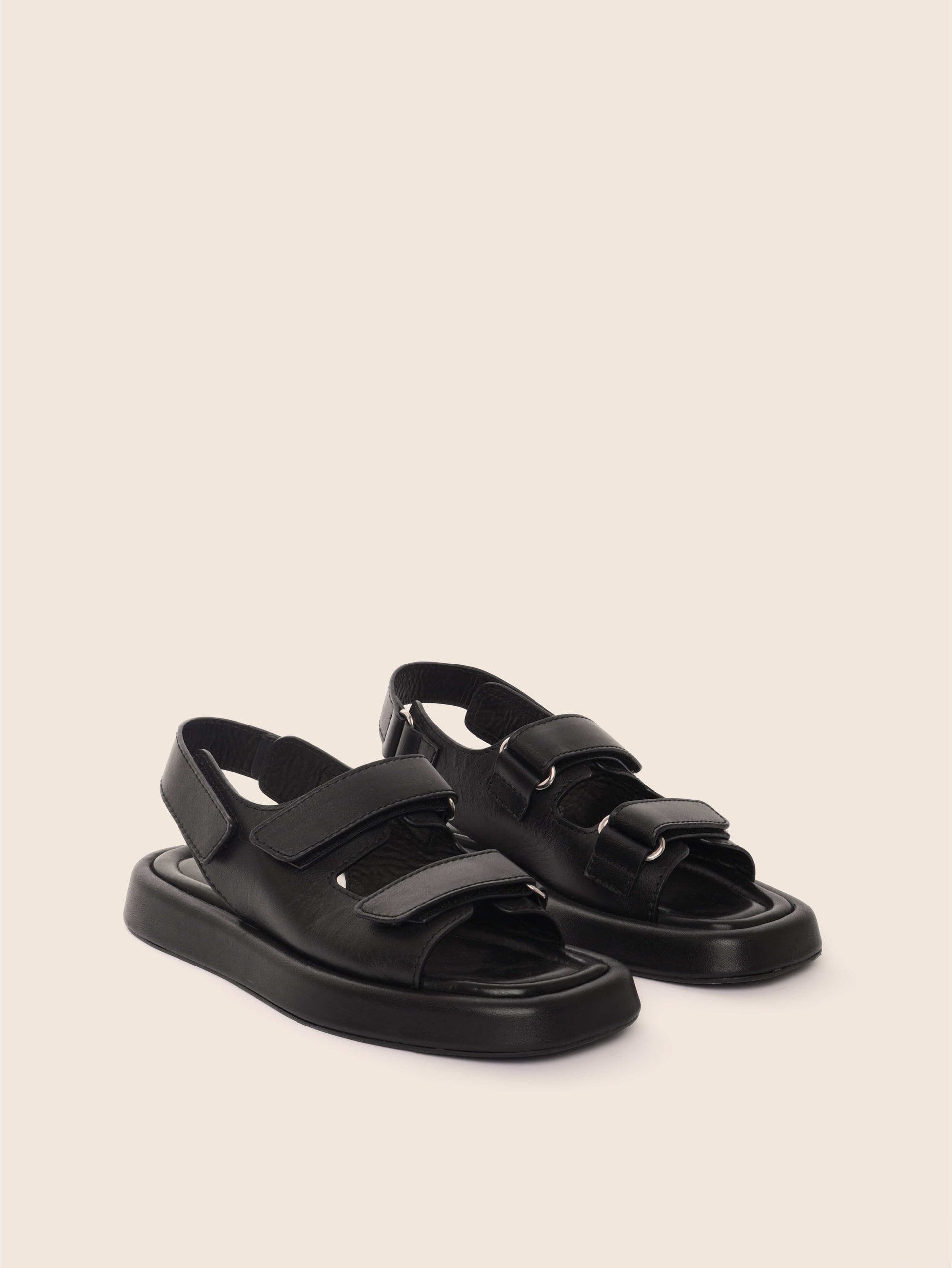 Murcia Black Sandal