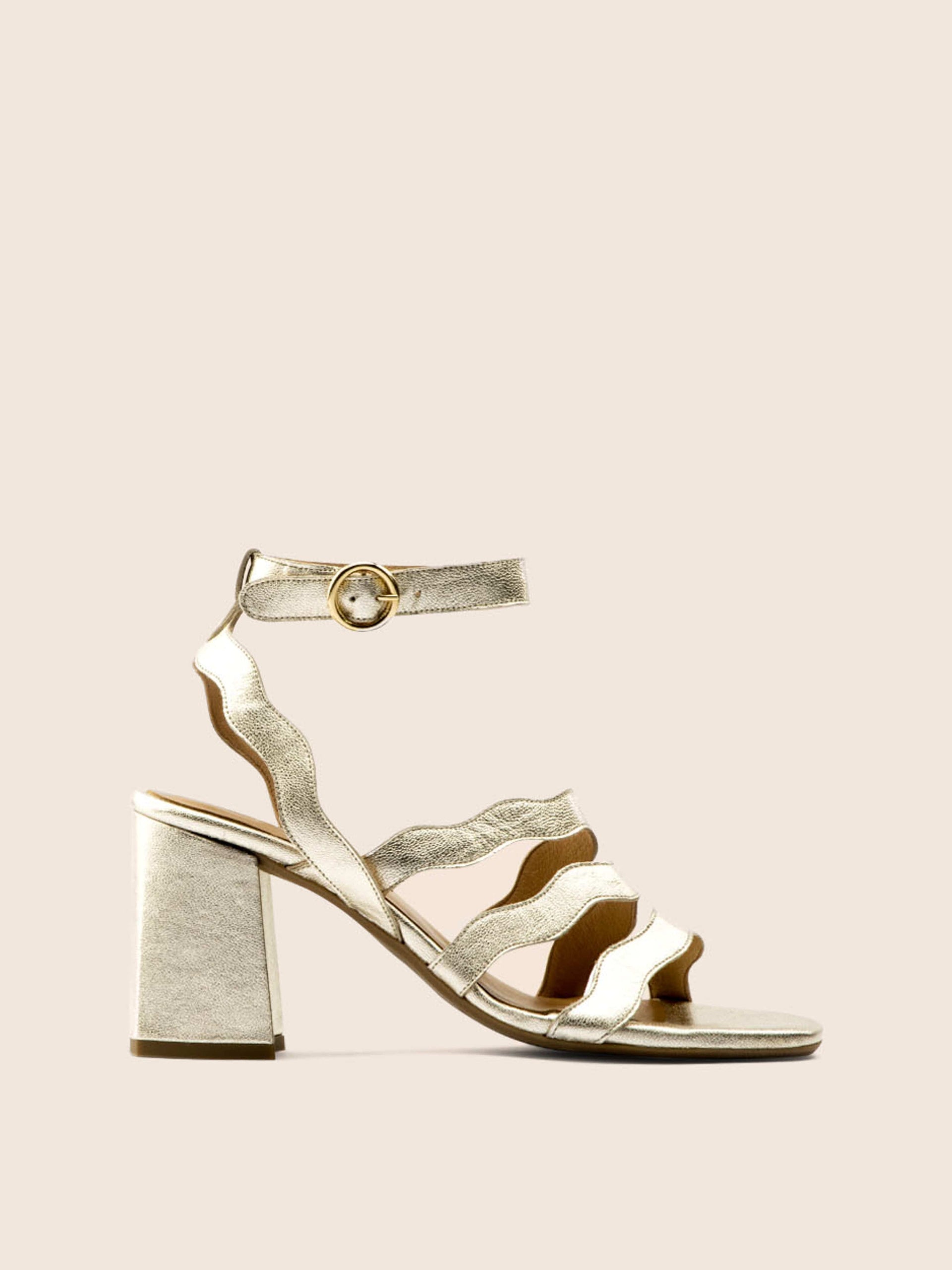 Imperfect Rimini Gold Heel