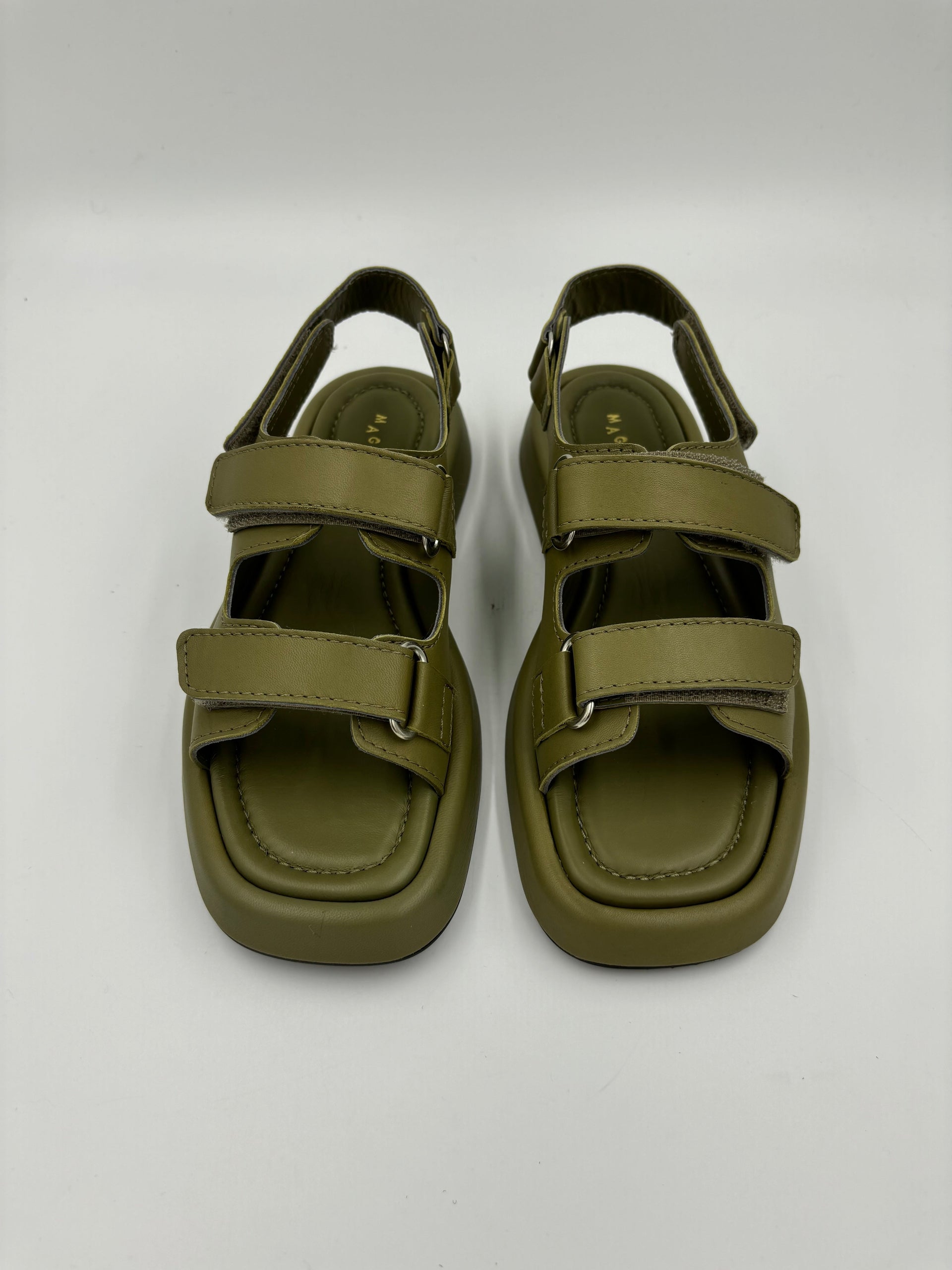 Imperfect Murcia Olive Sandal